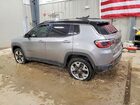 2019 Jeep Compass Limited Silver vin: 3C4NJDCB0KT690829