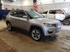 2019 Jeep Compass Limited Silver vin: 3C4NJDCB0KT690829