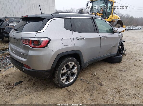 3C4NJDCB1HT680867 2017 JEEP NEW COMPASS Silver Задня права чверть