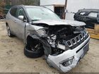 2017 Jeep New Compass Limited 4x4 Silver vin: 3C4NJDCB1HT680867