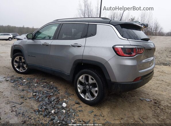 3C4NJDCB1HT680867 2017 JEEP NEW COMPASS Silver Задня ліва чверть