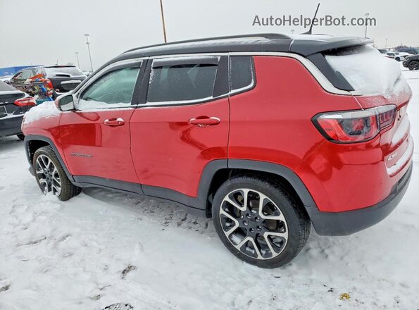 3C4NJDCB1KT734353 2019 JEEP COMPASS Red უკანა მარცხენა
