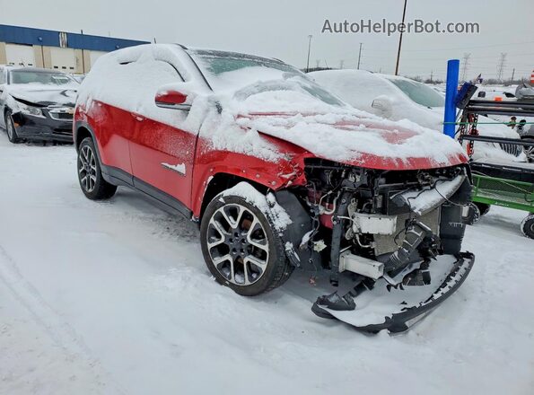 3C4NJDCB1KT734353 2019 JEEP COMPASS Red წინა მარჯვენა