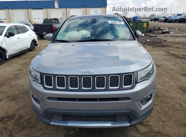 3C4NJDCB1KT800643 2019 JEEP COMPASS Gray Вид спереду