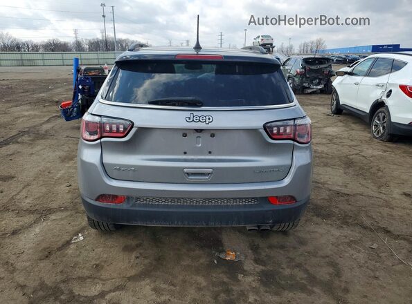3C4NJDCB1KT800643 2019 JEEP COMPASS Gray Вид ззаду