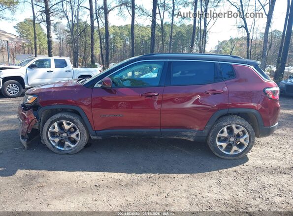 3C4NJDCB2MT556617 2021 JEEP COMPASS Красный Панорамный вид салона 360°