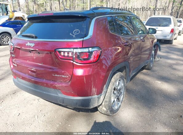 3C4NJDCB2MT556617 2021 JEEP COMPASS Красный Задняя правая четверть