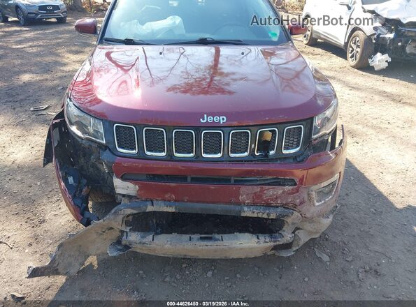 3C4NJDCB2MT556617 2021 JEEP COMPASS Красный Вид спереди