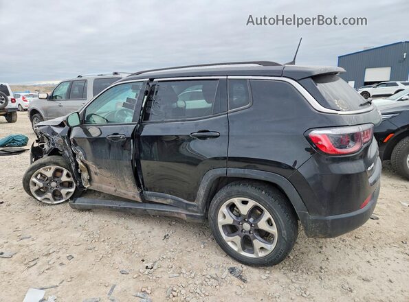 3C4NJDCB2MT590086 2021 JEEP COMPASS Black Trasero izquierdo