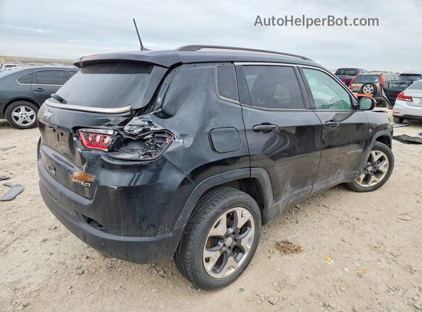 3C4NJDCB2MT590086 2021 JEEP COMPASS Black Trasero derecho