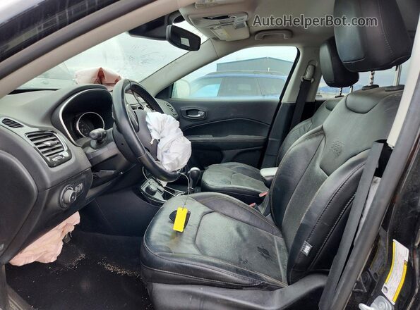 3C4NJDCB2MT590086 2021 JEEP COMPASS Black Vista interior delantera