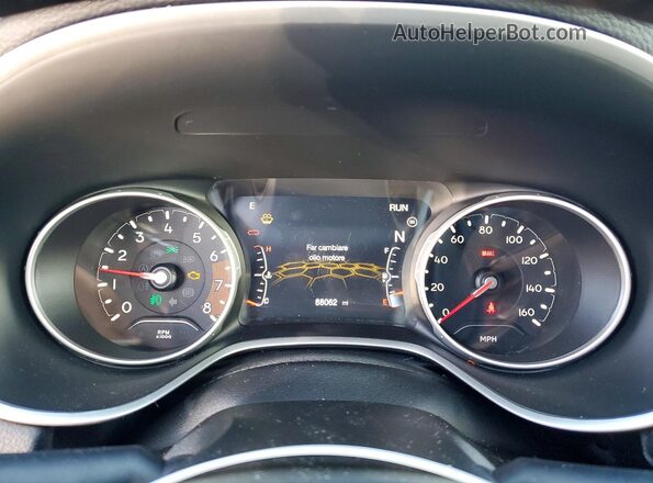3C4NJDCB4KT740762 2019 JEEP COMPASS Черный Вид щитка приборов