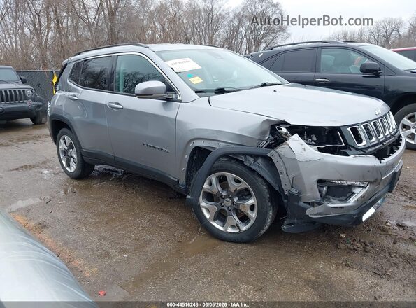 3C4NJDCB4MT523909 2021 JEEP COMPASS Серый Передняя правая четверть