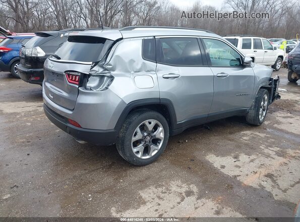 3C4NJDCB4MT523909 2021 JEEP COMPASS Серый Задняя правая четверть