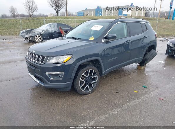 3C4NJDCB6HT666625 2017 JEEP NEW COMPASS Blue Przód lewy