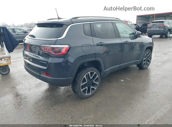 3C4NJDCB6HT666625 2017 JEEP NEW COMPASS Blue Tył prawy