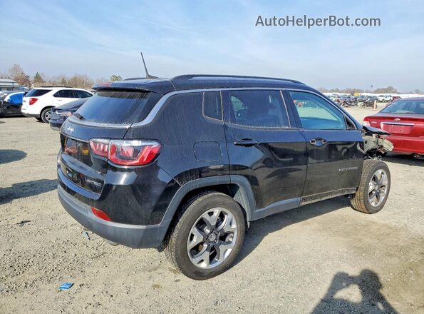 3C4NJDCB6KT596227 2019 JEEP COMPASS Черный Задняя правая четверть