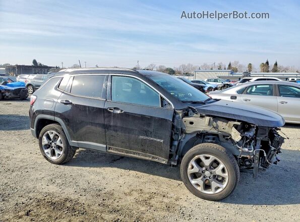 3C4NJDCB6KT596227 2019 JEEP COMPASS Черный Передняя правая четверть