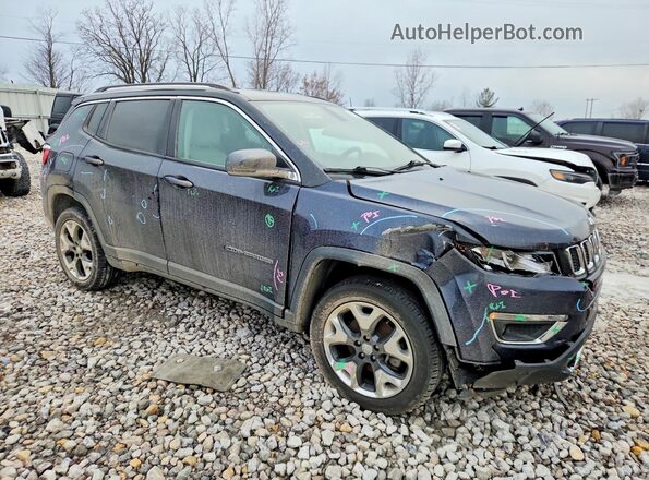 3C4NJDCB6KT622941 2019 JEEP COMPASS Blue Առջևի աջ