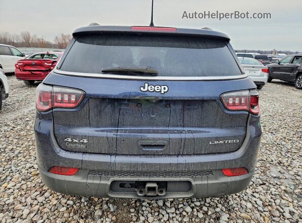 3C4NJDCB6KT622941 2019 JEEP COMPASS Blue Հետևի տեսք