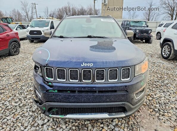3C4NJDCB6KT622941 2019 JEEP COMPASS Blue Դիմացի տեսք