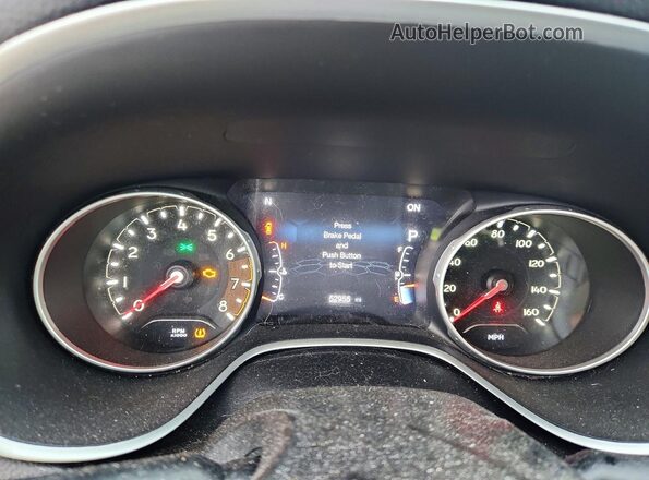 3C4NJDCB6KT622941 2019 JEEP COMPASS Blue Սարքավորումների վահանակի տեսք