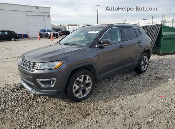3C4NJDCB6KT673176 2019 JEEP COMPASS Charcoal Vista tres cuartos delantera izquierda