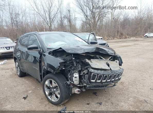 3C4NJDCB6LT107066 2020 JEEP COMPASS Black Вид спереду