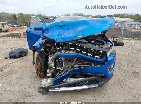 3C4NJDCB6MT511289 2021 JEEP COMPASS Синий Вид щитка приборов
