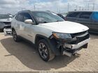 2018 Jeep Compass Limited 4x4 White vin: 3C4NJDCB8JT264188