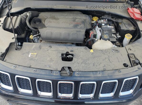 3C4NJDCB8LT223076 2020 JEEP COMPASS Black Вид підкапотного простору