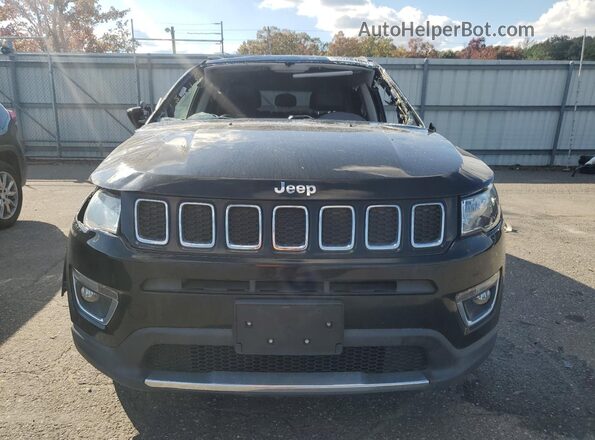 3C4NJDCB8LT223076 2020 JEEP COMPASS Black Вид спереду