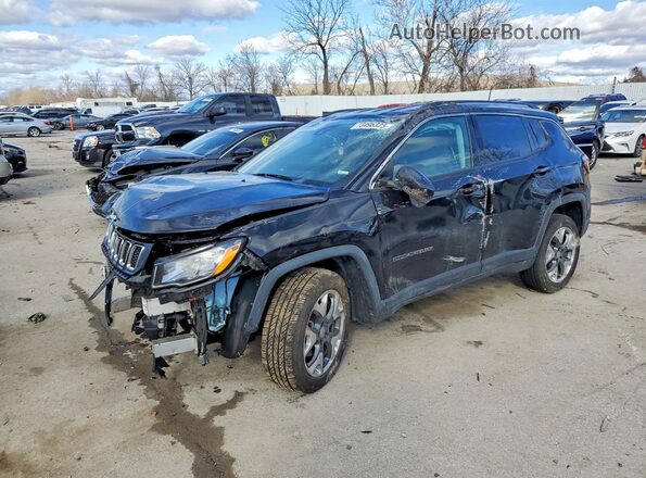 3C4NJDCB9MT517751 2021 JEEP COMPASS Черный Передняя левая четверть