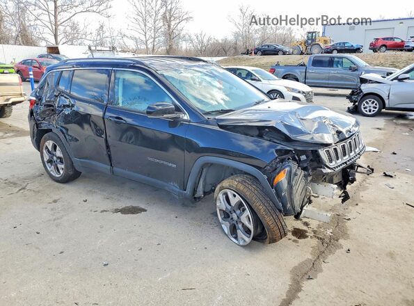 3C4NJDCB9MT517751 2021 JEEP COMPASS Черный Передняя правая четверть