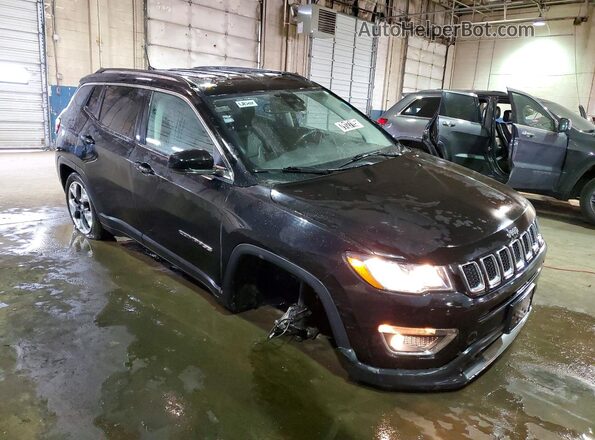3C4NJDCB9MT603738 2021 JEEP COMPASS Черный Передняя правая четверть
