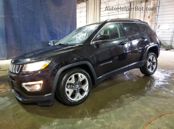 3C4NJDCB9MT603738 2021 JEEP COMPASS Черный Передняя левая четверть