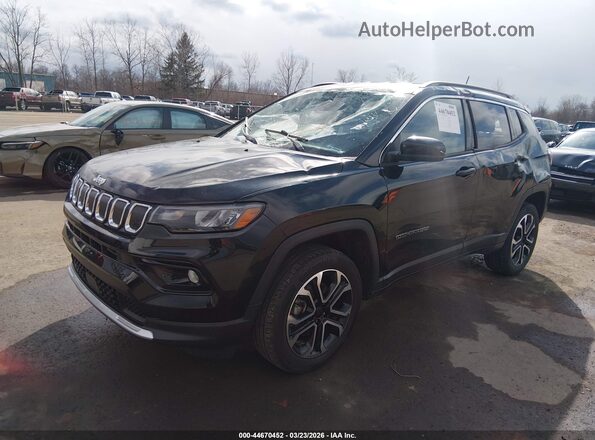3C4NJDCB9NT222991 2022 JEEP COMPASS Black Front left
