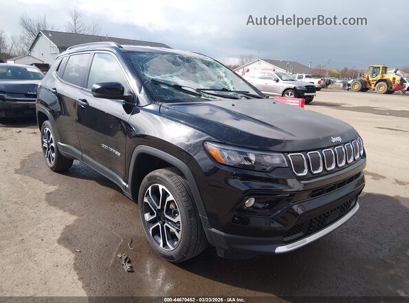 3C4NJDCB9NT222991 2022 JEEP COMPASS Black Front right