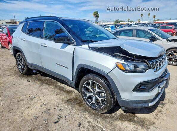 3C4NJDCN1ST511126 2025 JEEP COMPASS Серебряный Передняя правая четверть
