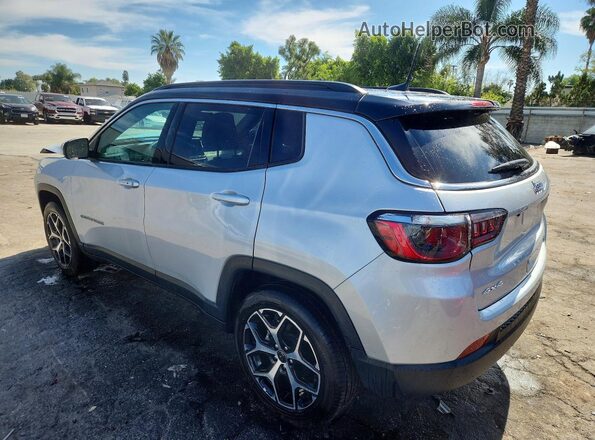3C4NJDCN1ST511126 2025 JEEP COMPASS Серебряный Задняя левая четверть