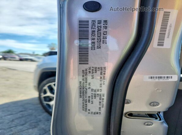3C4NJDCN1ST511126 2025 JEEP COMPASS Серебряный Вид наклейки с VIN-кодом