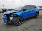 2026 Jeep Compass Limited Синий vin: 3C4NJDCN3TT187694 Damage: Left Front Fender, Dent(S) W/ Paint Dmg, > 12 Inches