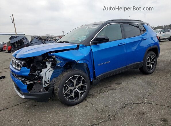 3C4NJDCN3TT187694 2026 JEEP COMPASS Синий Задняя левая четверть