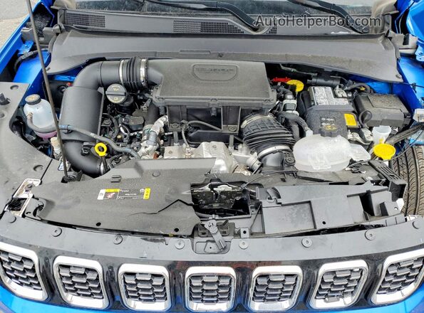 3C4NJDCN3TT187694 2026 JEEP COMPASS Синий Вид наклейки с VIN-кодом