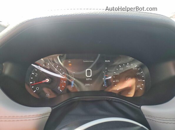 3C4NJDCN3TT207605 2026 JEEP COMPASS White Widok zestawu wskaźników