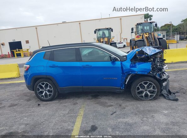 3C4NJDCN6TT182814 2026 JEEP COMPASS Синий Панорамный вид салона 360°