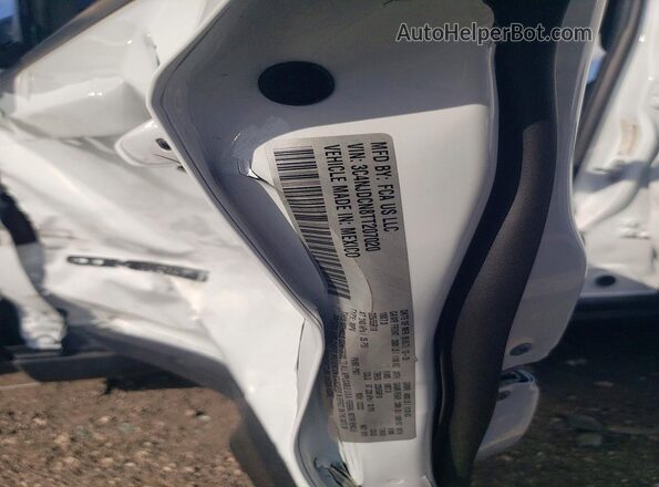3C4NJDCN8TT207020 2026 JEEP COMPASS Белый Вид наклейки с VIN-кодом