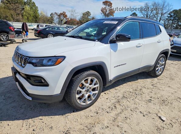 3C4NJDCN9ST512976 2025 JEEP COMPASS Белый Передняя левая четверть