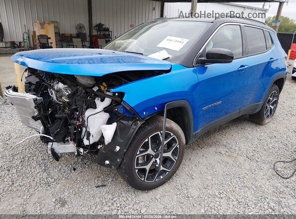 3C4NJDCN9TT186856 2026 JEEP COMPASS Синий Передняя левая четверть