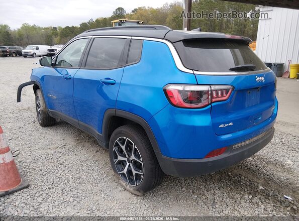 3C4NJDCN9TT186856 2026 JEEP COMPASS Синий Задняя левая четверть